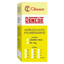 Resina Acrílica Dencôr em Pó - Clássico